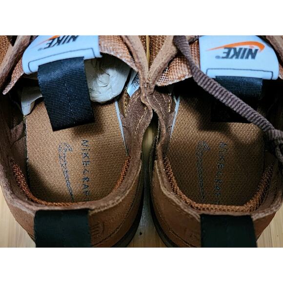 Size 8W (US 6.5 Mens) - NikeCraft General Purpose Shoe x Tom Sachs Low Brown NEW - Picture 12 of 12